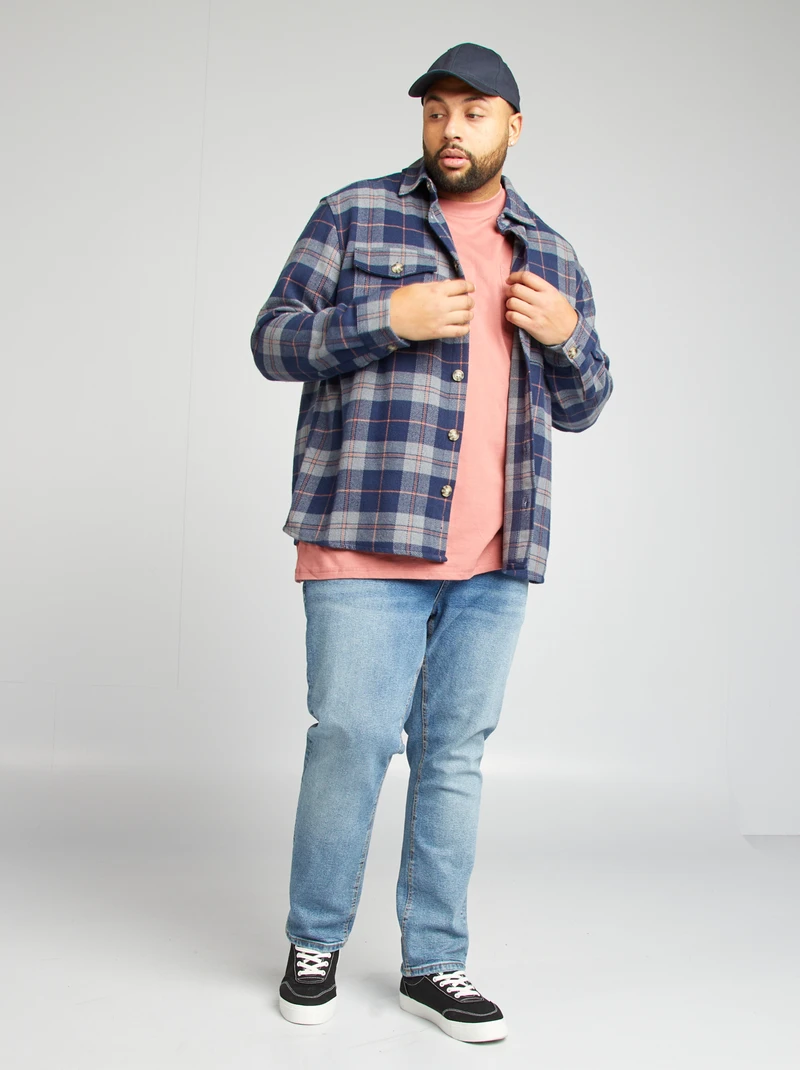 flannel overshirt